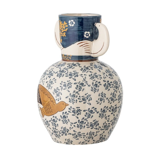 Ručne maľovaná váza z kameniny (výška 23,5 cm) Hezha – Bloomingville-image-4