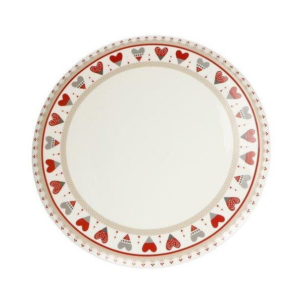 Porcelánový tanier Brandani Happy Day, ø 30,5 cm