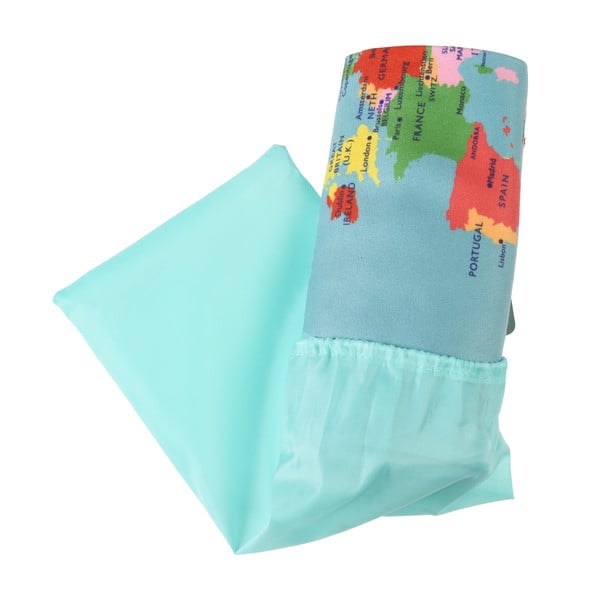 Farebná osuška z mikrovlákna Rex London World Map, 70×150 cm-image-3