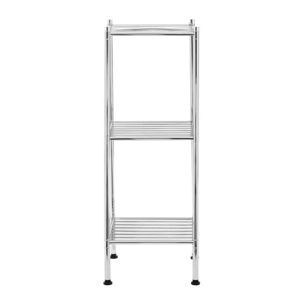 Kúpeľňový regál v striebornej farbe 34x80 cm – Premier Housewares-image-2