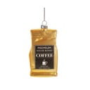 Sklenená ručne vyrobená vianočná ozdoba 10 cm Coffee – Sass & Belle