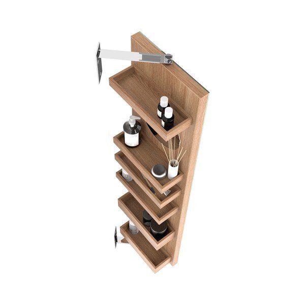 Otočné zrkadlo s úložným priestorom Wireworks Cosmos, výška 114 cm-image-3