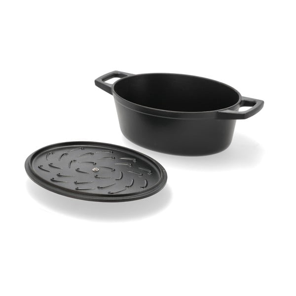 Liatinový hrniec s pokrievkou na indukciu 3,8 l – Holm-image-3