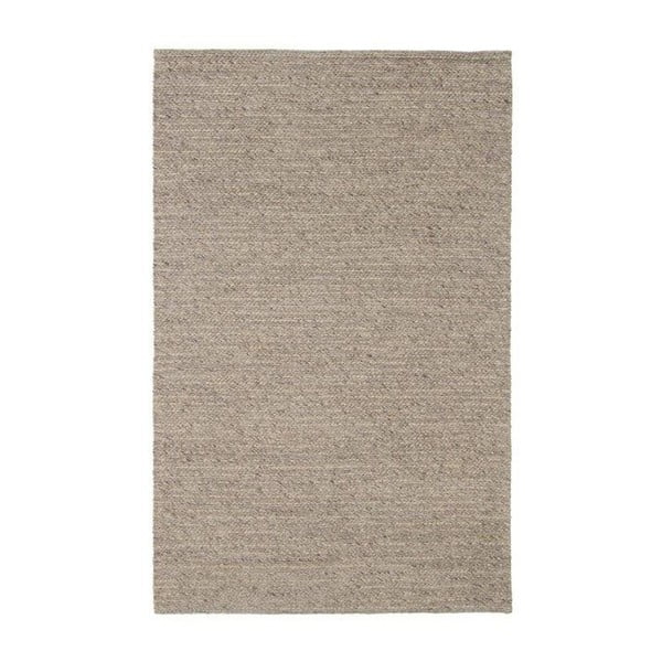 Vlnený koberec Tikos White/Brown, 170x240 cm
