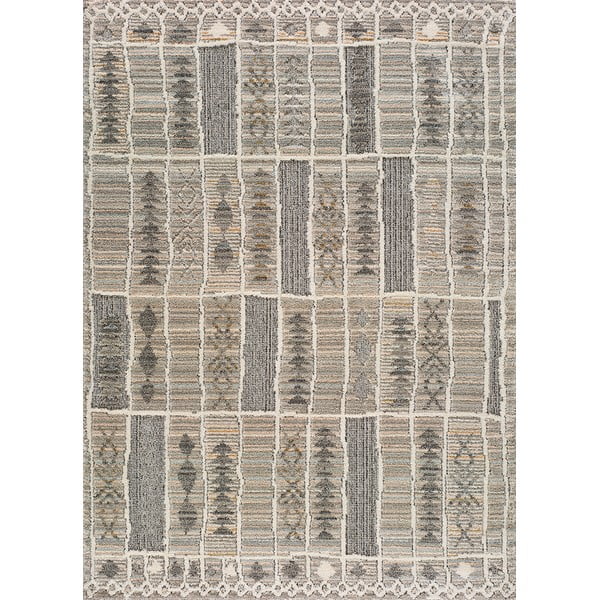 Béžový koberec Universal Piazza Stripe, 120 x 170 cm