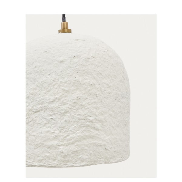 Biele závesné svietidlo ø 25 cm Calvia – Kave Home-image-4