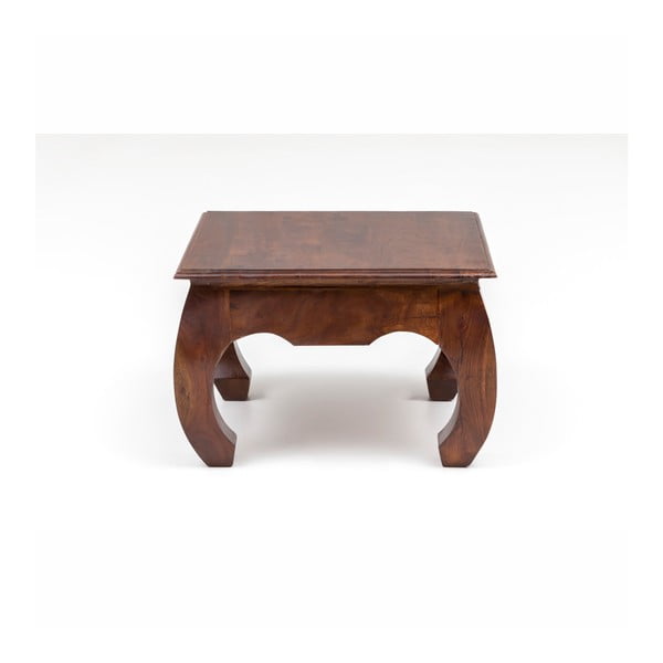 Konferenčný stolík z akáciového dreva WOOX LIVING Bali, 60 × 60 cm