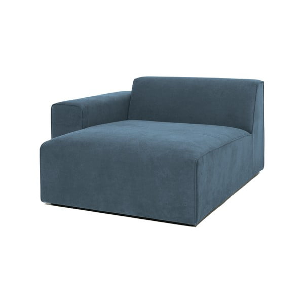 Modrý menčestrový modul pohovky (ľavý roh) Sting – Scandic-image-1