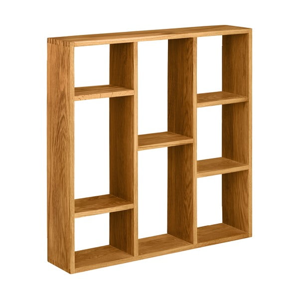 Poschodová polica z dubového dreva v prírodnej farbe 15 cm Townsville – House Nordic-image-2