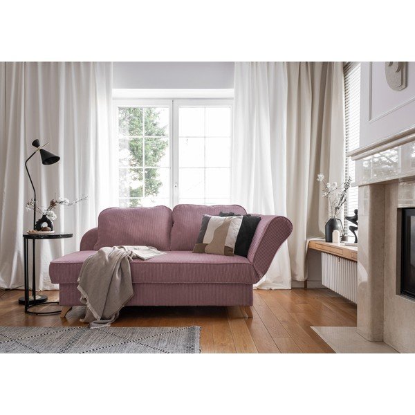 Staroružová menčestrová leňoška (pravý roh) Chic Charlotte – Miuform-image-2