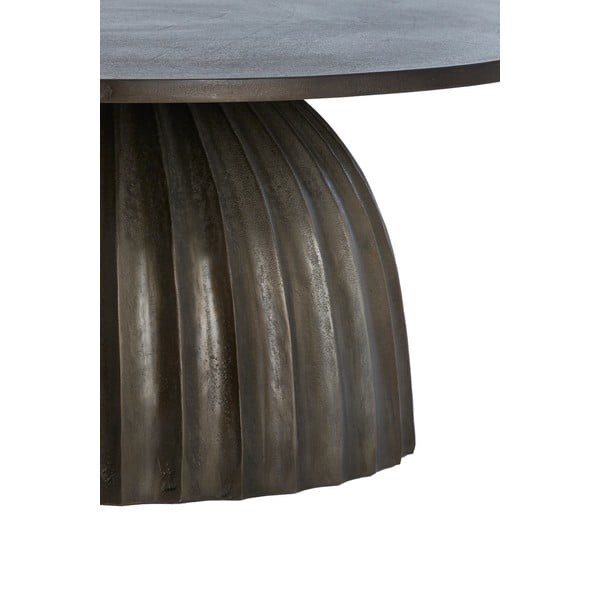 Kovový okrúhly odkladací stolík ø 70 cm Veglia – Light & Living-image-1