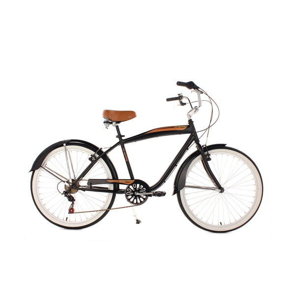 Bicykel Beachcruiser Vintage Black, 26"
