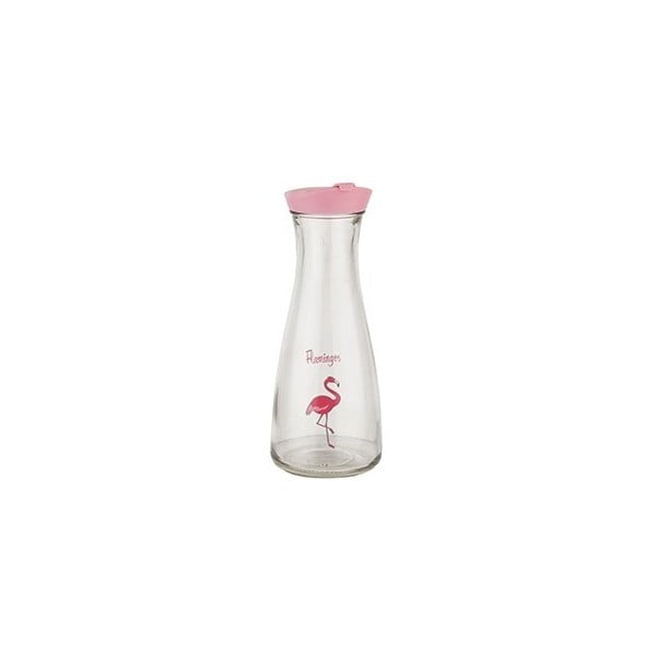 Sklenená karafa Tantitoni Flamingo, 900 ml