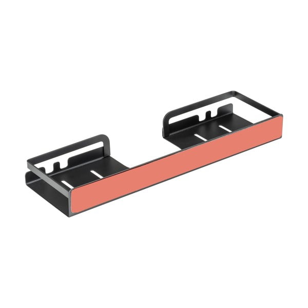 Čierna samodržiaca kúpeľňová polička z nerezovej ocele Altarella - Wenko-image-3