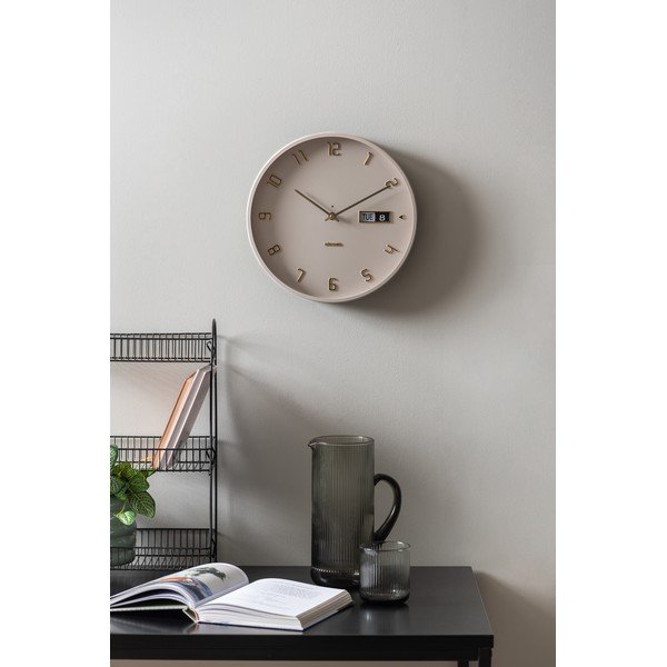 Nástenné hodiny ø 30 cm Data Flip – Karlsson-image-3