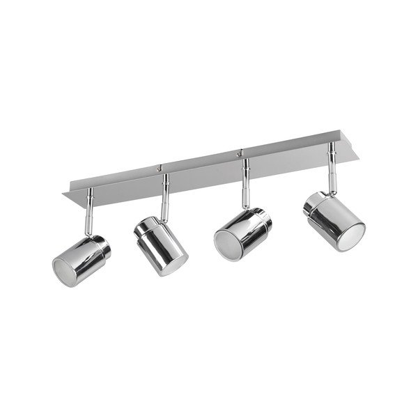 Kovové bodové svietidlo v lesklej striebornej farbe 19x52 cm Angelo - Trio