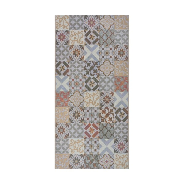 Sivý koberec behúň 75x150 cm Cappuccino Mosaik – Hanse Home
