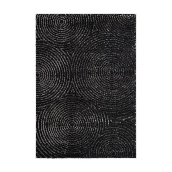 Čierny koberec Calista Rugs Lucerne, 120 x 170 cm