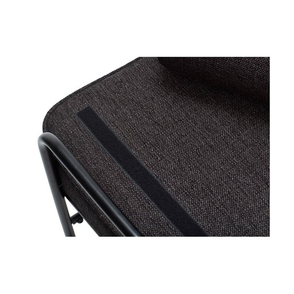 Hnedá leňoška s vankúšom Hübsch Pipe-image-3