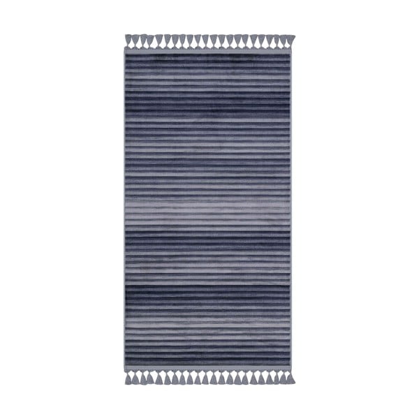 Sivý umývateľný koberec 120x80 cm - Vitaus