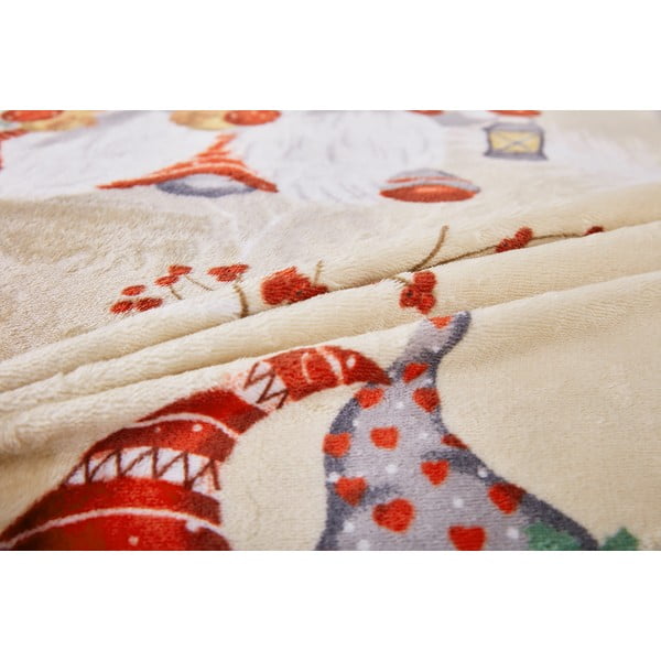 Svetlohnedé obliečky na jednolôžko z mikroplyšu 140x200 cm Goblin – My House-image-3