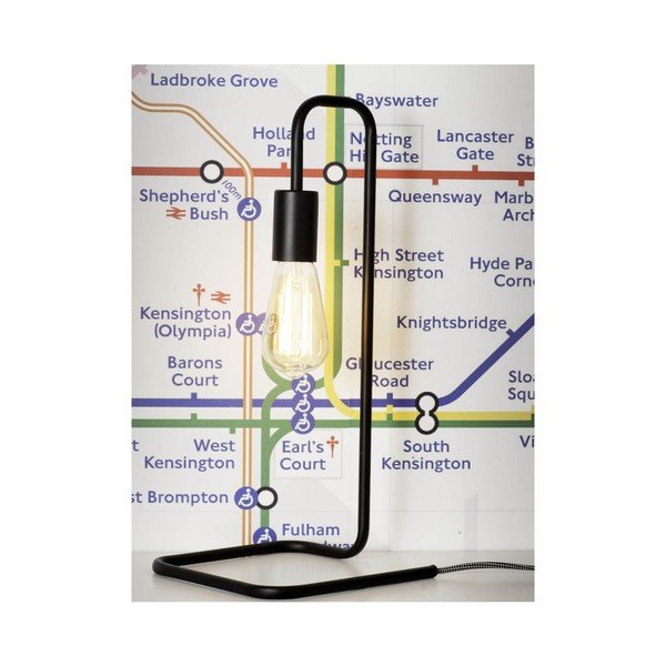 Čierna stolová lampa (výška 44 cm) London – it's about RoMi-image-4