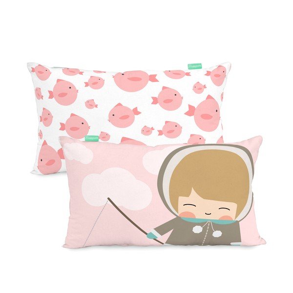 Obliečka na vankúš z čistej bavlny Happynois Skymo Day, 50 × 30 cm-image-3