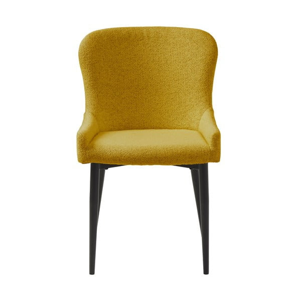 Žltá jedálenská stolička Ontario – Unique Furniture