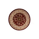 Červený okrúhly koberec 133x133 cm Sherbone - Flair Rugs
