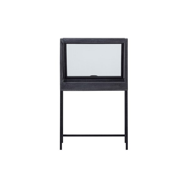 Čierna vitrína 65x109 cm Dido – WOOOD-image-4