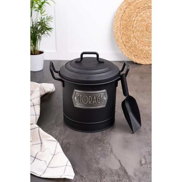 Oceľová dóza na potraviny s lopatkou – Hermia-image-1