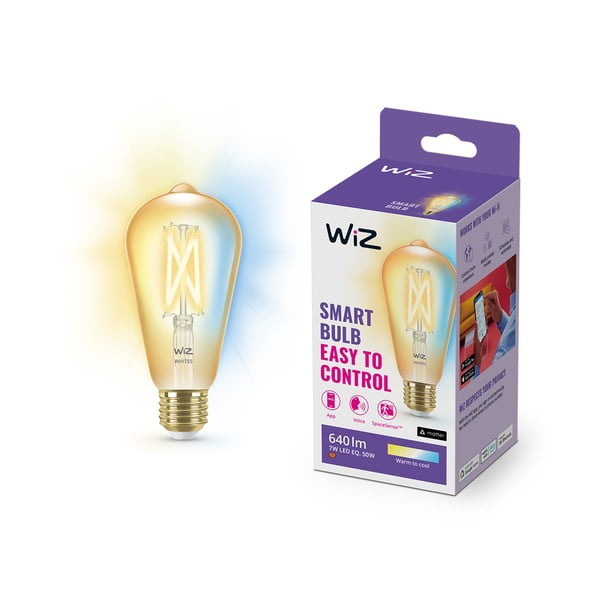 Filamentová smart žiarovka E27, 7 W – WiZ-image-2