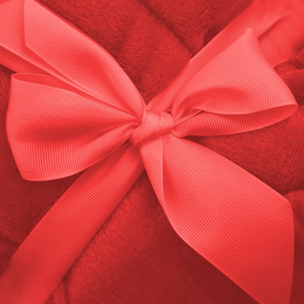 Červený unisex župan z mikrovlákna DecoKing Robby, veľ. M-image-4