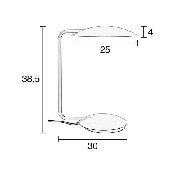 Ružová stolová lampa Zuiver Pixie-image-2