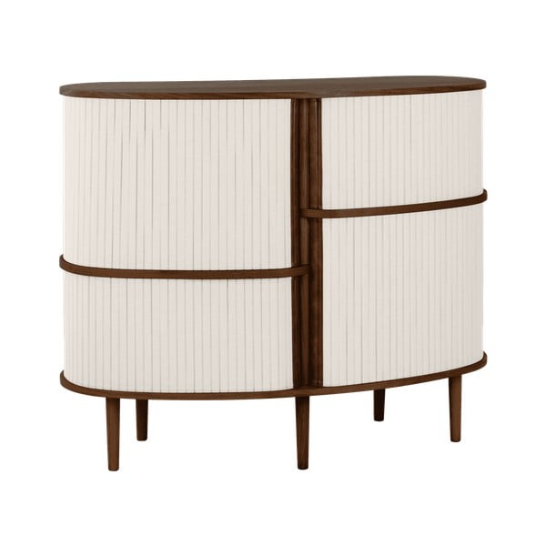 Hnedo-béžová skrinka v dekore duba s posuvnými dverami 120x100x50 cm Audacious – UMAGE-image-1