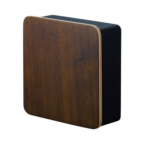 Čierna skrinka na kľúče s dvierkami z preglejky Yamazaki Rin-image-2