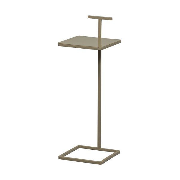 Kovový odkladací stolík 22x22 cm Toste – WOOOD