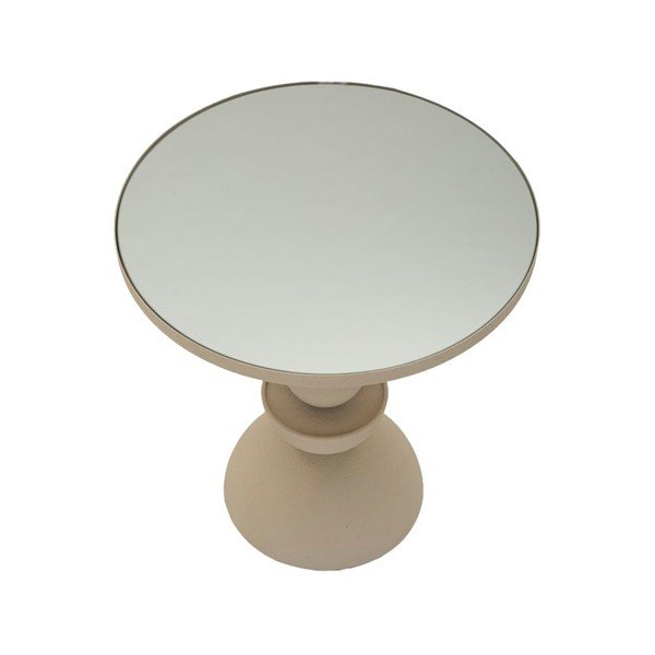 Okrúhly odkladací stolík so sklenenou doskou ø 40,5 cm Dune – Mauro Ferretti-image-2