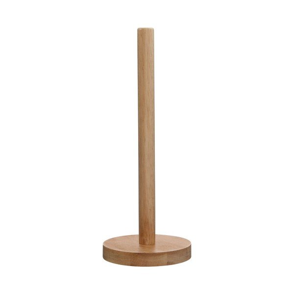 Drevený stojan na papierové utierky v prírodnej farbe ø 12 cm Soka – Premier Housewares-image-2
