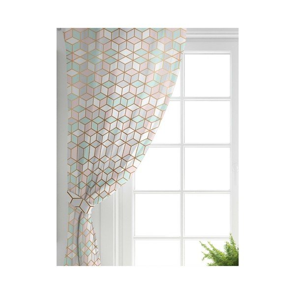 Záves s prímesou bavlny Minimalist Home World, 140 x 260 cm-image-1