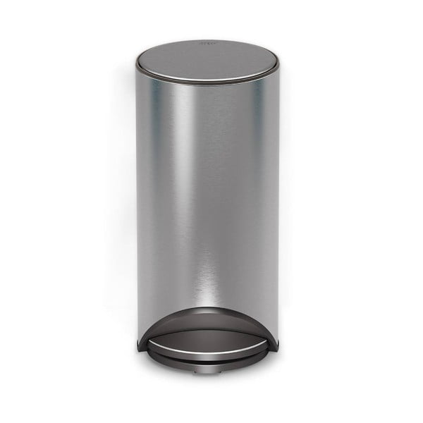 Nášľapný odpadkový kôš z nehrdzavejúcej ocele v lesklo striebornej farbe 30 l Arc – Joseph Joseph