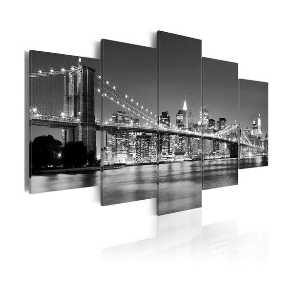 Viacdielny obraz na plátne Artgeist Dream about New York 100 × 50 cm