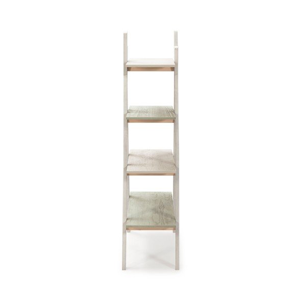 Biela detská knižnica s konštrukciou z borovicového dreva Marckeric Perle-image-3