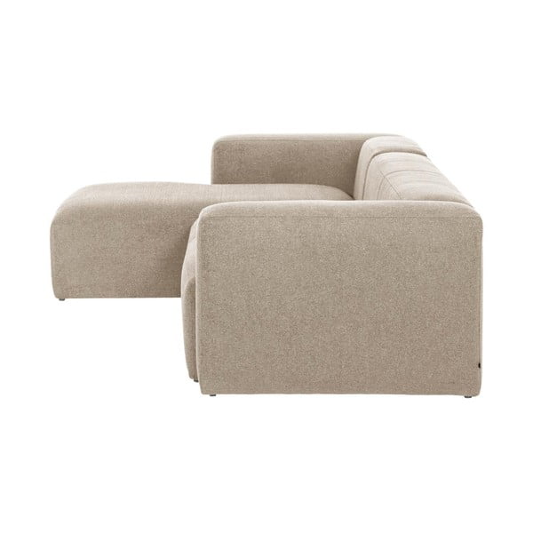 Béžová rohová pohovka (ľavý roh) Blok – Kave Home-image-3
