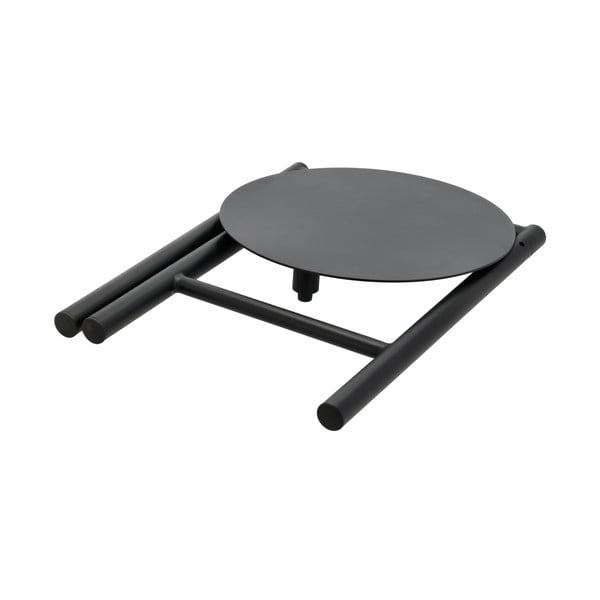 Čierna kovová stolička Disc – Zone-image-3