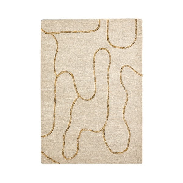 Béžový vlnený koberec 160x230 cm Magin – Kave Home