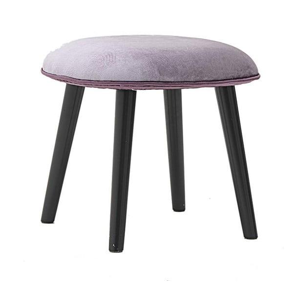 Čierno-fialová stolička InArt Pagnura