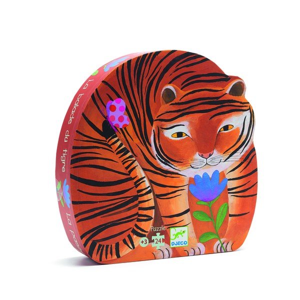 Detské puzzle Djeco Tiger-image-1
