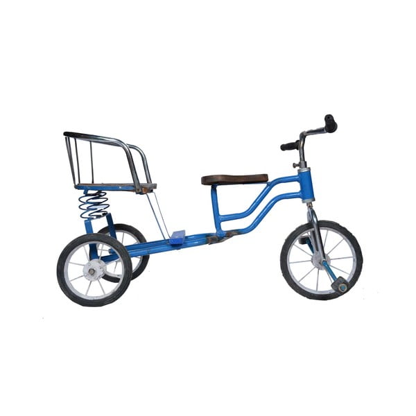 Detský bicykel Tandem Azul