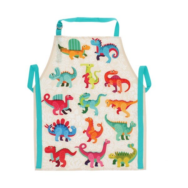 Bavlnená detská zástera Baby Dinos – Rex London